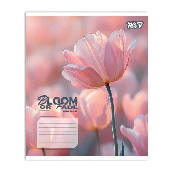 Купити Зошит учнівський "Bloom or fade" YES 768872 18 аркушів Різнокольоровий Артикул: 4823133110202 Фото №3