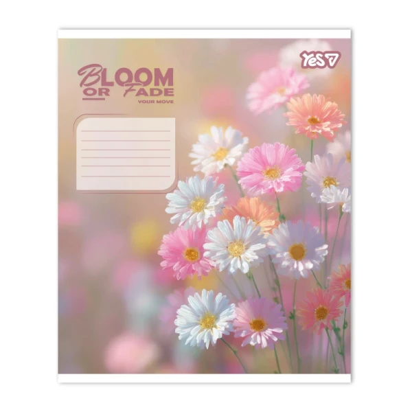 Купити Зошит учнівський "Bloom or fade" YES 768872 18 аркушів Різнокольоровий Артикул: 4823133110202 Фото №5