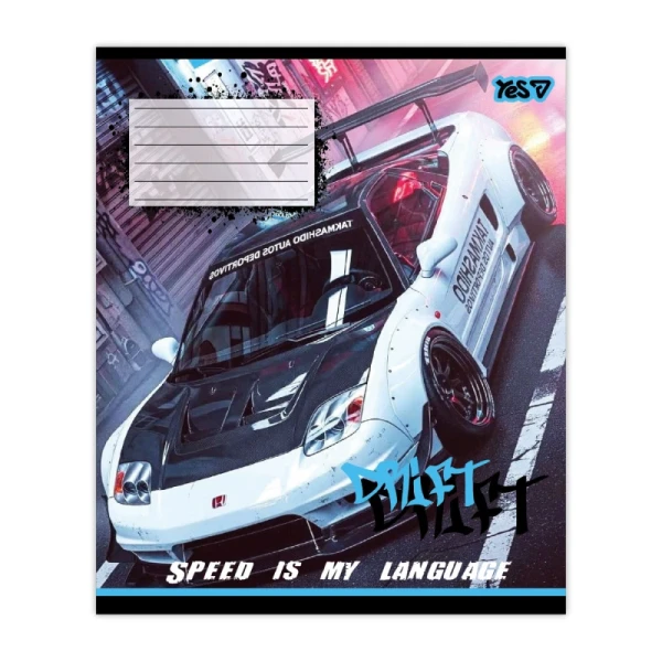 Купити Зошит учнівський "Drift" YES 768882 18 аркушів Різнокольоровий Артикул: 4823133110684 Фото №3
