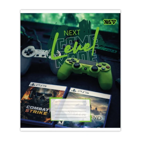 Купити Зошит учнівський "Next level" YES 768932 18 аркушів Різнокольоровий Артикул: 4823133111469 Фото №4