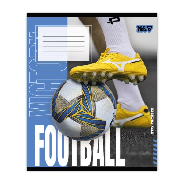 Купити Зошит учнівський "Football energy" YES 768798 24 аркуши Різнокольоровий Артикул: 4823133109640 Фото №2