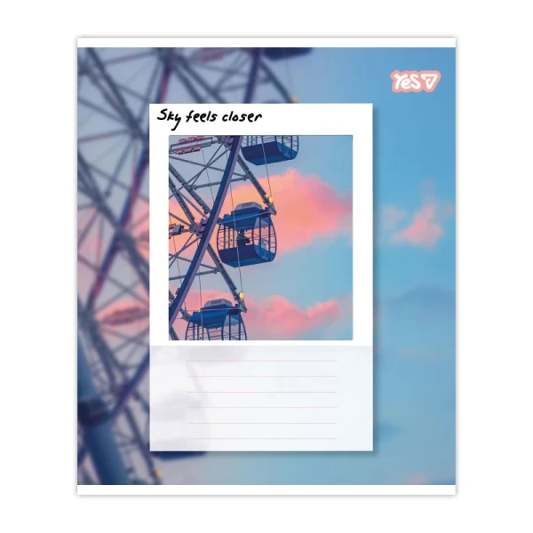 Купити Зошит учнівський "Frame Your Life" YES 768844 24 аркуши Різнокольоровий Артикул: 4823133109770 Фото №4