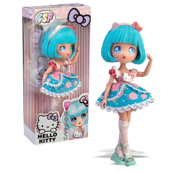 Купити Лялька 4SF MANGA DOLLS серії "Hello Kitty" – КРАСУНЯ ПІНК HKTF0300 Різнокольоровий Артикул: 8056379194170 Фото №1