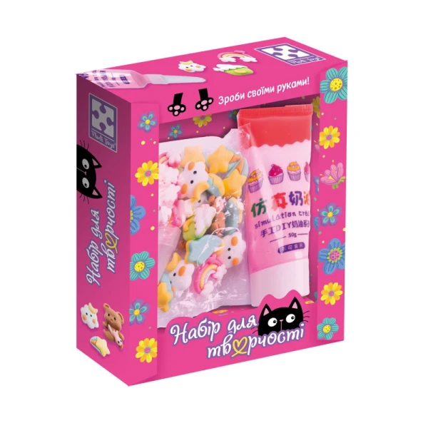 Купити Набір для творчості Vladi Toys "Клей з кабашонами. Ведмедик мікс" VT4600-03 Різнокольоровий Артикул: 4820234767748 Фото №1