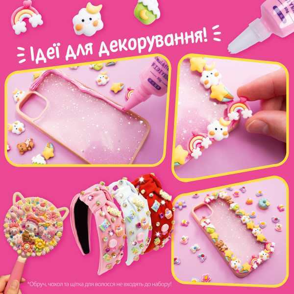 Купити Набір для творчості Vladi Toys "Клей з кабашонами. Ведмедик мікс" VT4600-03 Різнокольоровий Артикул: 4820234767748 Фото №3