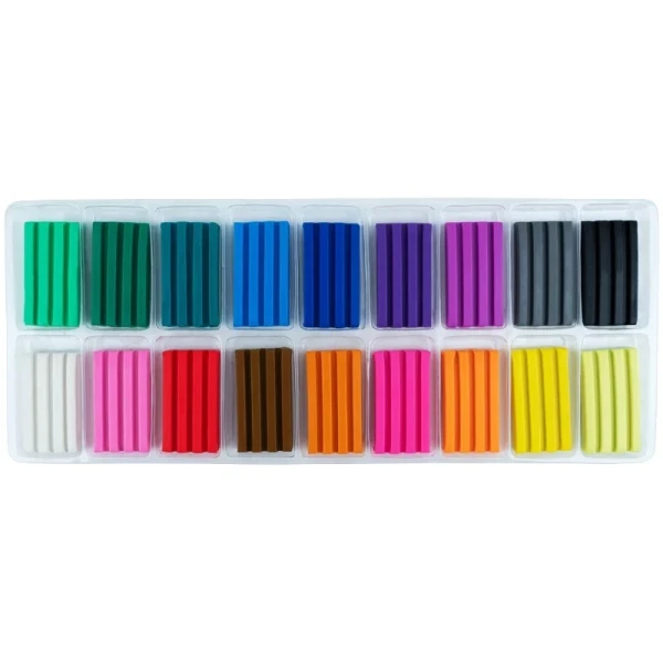 Купить Пластилин восковой Kite Classic K-085 18 цветов Разноцветный Артикул: 4063276208422 Фото №2