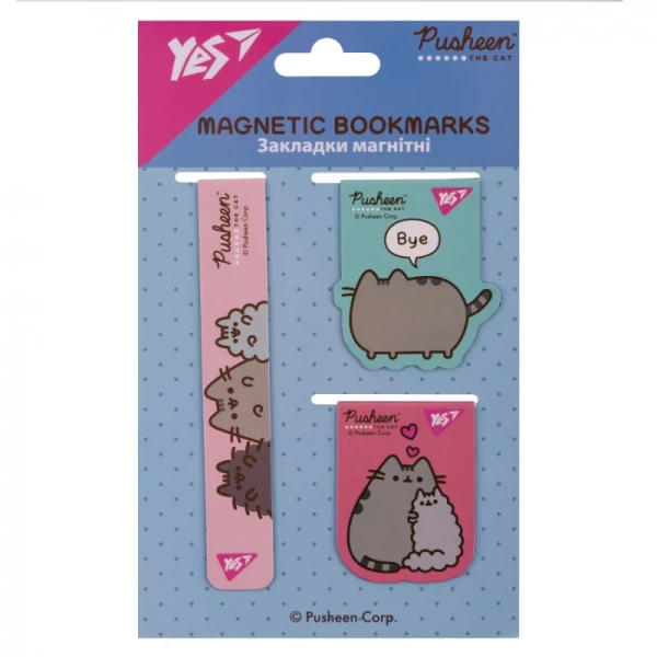 Купить Закладка-магнит "Pusheen" Yes 708350 Разноцветный Артикул: 5056574450586 Фото №2