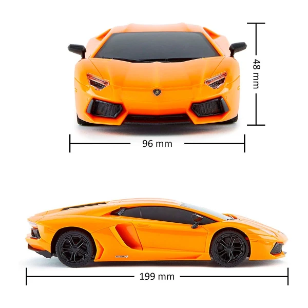 Автомобиль KS DRIVE на р/у – LAMBORGHINI AVENTADOR LP 700 – 4 124GLBO Оранжевый (6900007277839)  Фото №6
