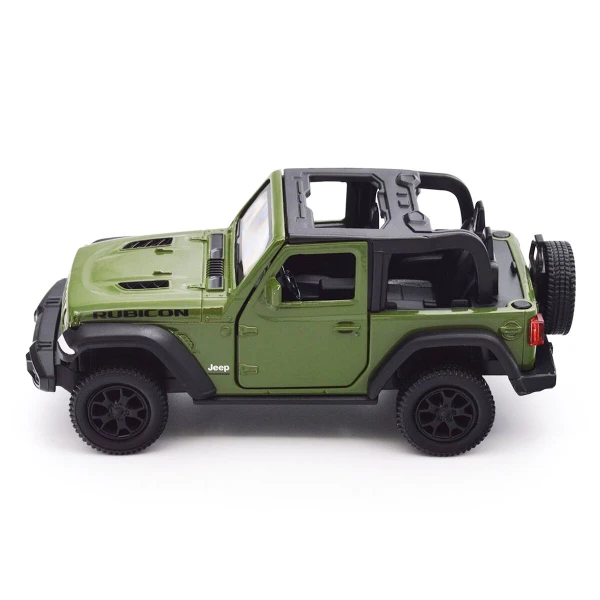 Автомодель Jeep Wrangler Rubicon 2021 TechnoDrive 250339U Зелений (4895065079452)  Фото №1