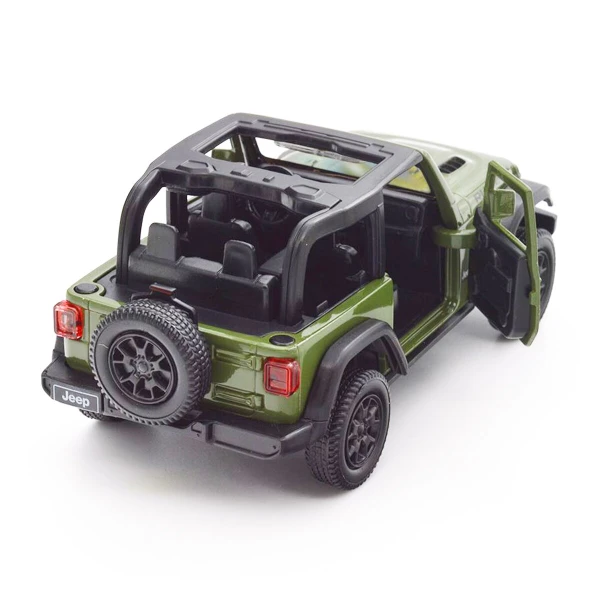 Автомодель Jeep Wrangler Rubicon 2021 TechnoDrive 250339U Зелений (4895065079452)  Фото №7