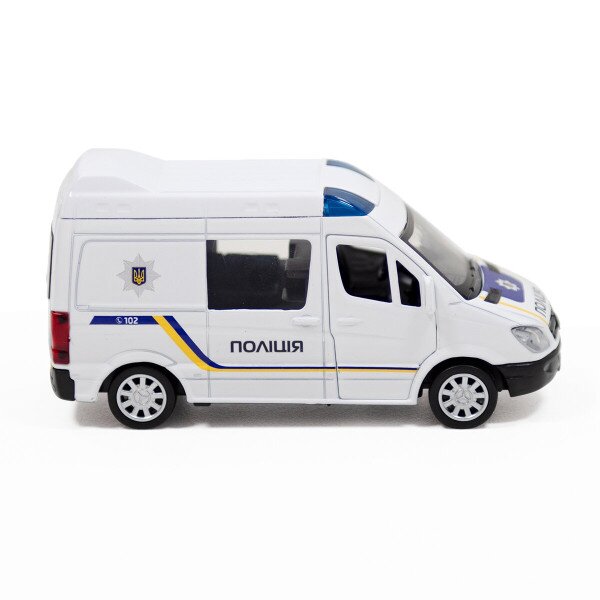Купить Автомодель Mercedes-Benz Sprinter Полиция TechnoDrive 250294 Белый (6900007324113) Артикул: 6900007324113 Фото №8