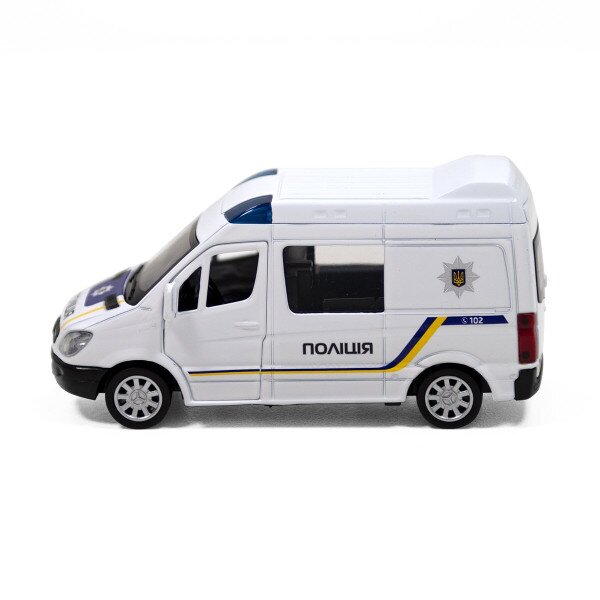 Купить Автомодель Mercedes-Benz Sprinter Полиция TechnoDrive 250294 Белый (6900007324113) Артикул: 6900007324113 Фото №4