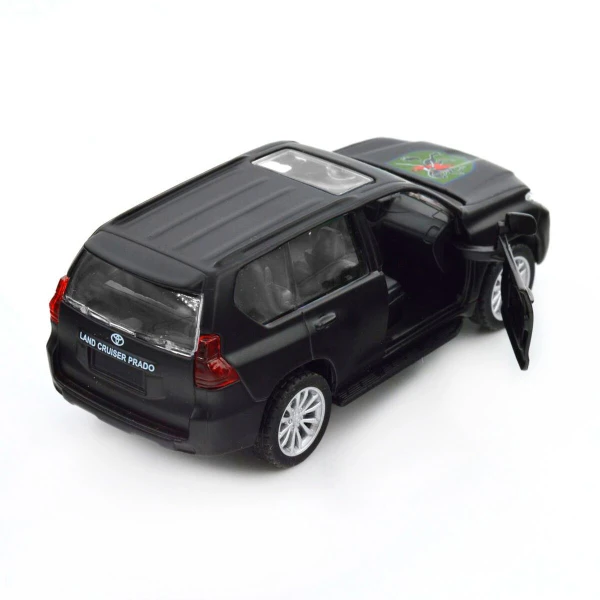 Автомодель &quot;Шеврони Героїв&quot; Toyota Land Cruiser Prado &quot;110 ОМБр&quot; TechnoDrive 250359M Чорний (6900007377201)  Фото №1