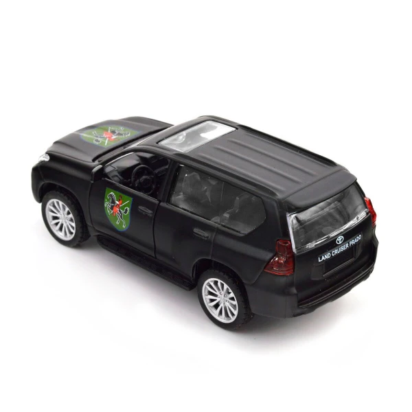 Автомодель &quot;Шеврони Героїв&quot; Toyota Land Cruiser Prado &quot;110 ОМБр&quot; TechnoDrive 250359M Чорний (6900007377201)  Фото №8