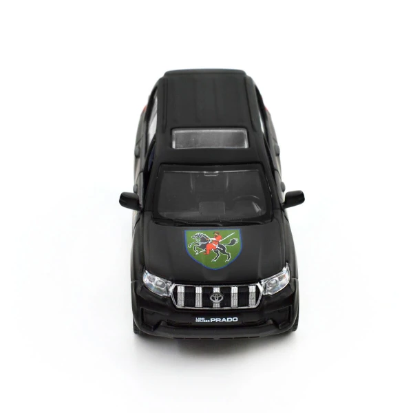 Автомодель &quot;Шеврони Героїв&quot; Toyota Land Cruiser Prado &quot;110 ОМБр&quot; TechnoDrive 250359M Чорний (6900007377201)  Фото №13