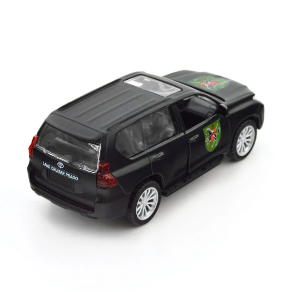 Автомодель &quot;Шеврони Героїв&quot; Toyota Land Cruiser Prado &quot;110 ОМБр&quot; TechnoDrive 250359M Чорний (6900007377201)  Фото №10
