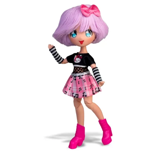 Купить Кукла 4SF MANGA DOLLS серии "Hello Kitty" – ТЕДДИ РОК HKTF0100 Разноцветный Артикул: 8056379194156 Фото №2
