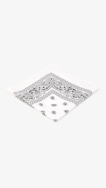 Купити Бандана унісекс 47281 One Size Білий Артикул: 2000999422751 Фото №1