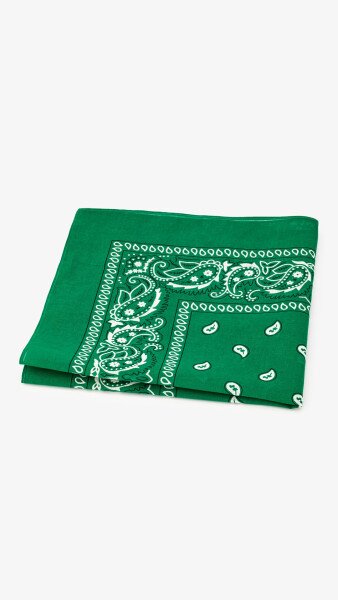 Купить Бандана унисекс 47281 One Size Зеленый Артикул: 2000999422782 Фото №1