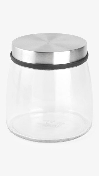 Купить Банка стеклянная Sinoglass 9419200423 1000 мл Прозрачный Артикул: 6999999988847 Фото №1