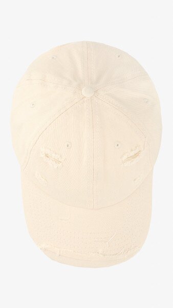 Купити Бейсболка жіноча 39018-1 One Size Молочний Артикул: 2000999431227 Фото №3