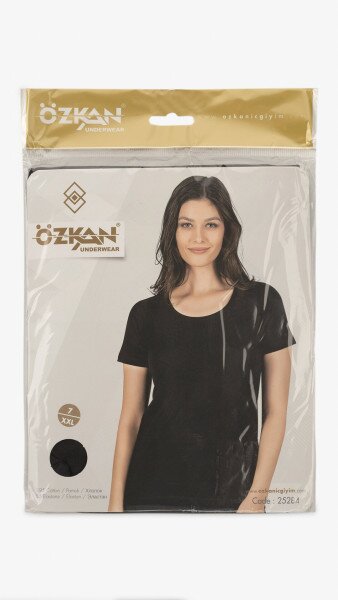Купити Білизна-футболка жіноча OZKAN 25284 2XL Чорний Артикул: 2000999405334 Фото №9