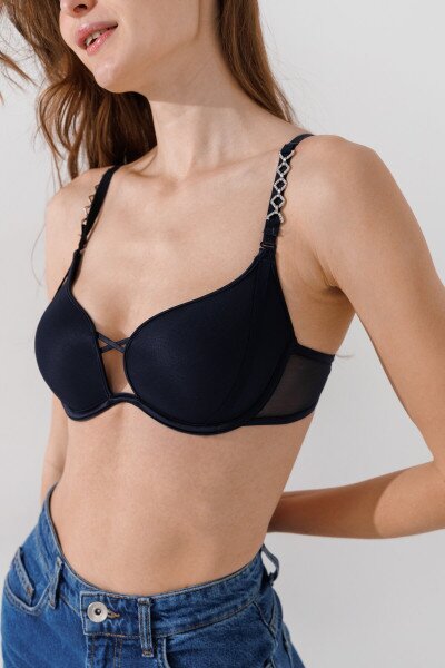 Купити Бюcтгальтер Donafen 8280 80C Синій Артикул: 2000990943897 Фото №3
