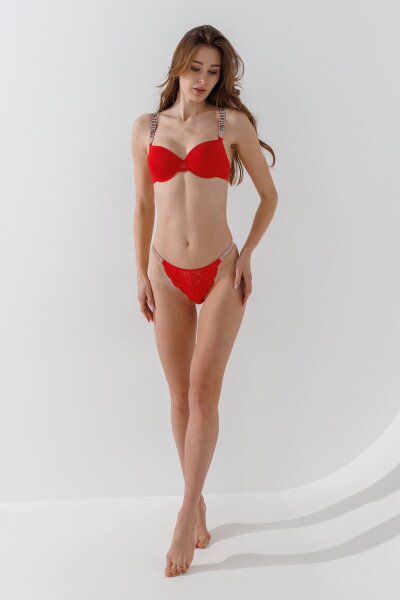 Купить Бюстгальтер Onita de Mas 5208 80C Красный Артикул: 2000990942807 Фото №2