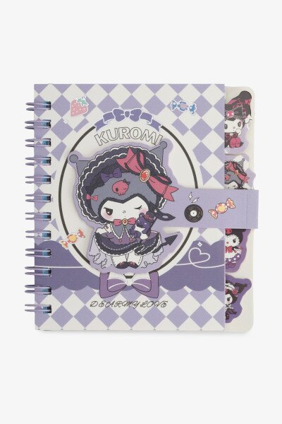 Купить Блокнот Конфета "Зайка Kuromi" 6409 60 л. Разноцветный Артикул: 2000991011571 Фото №1