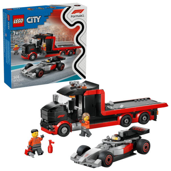 Купить Конструктор "Грузовик для демонстрации F1" LEGO 60493 Разноцветный Артикул: 5702018056844 Фото №1