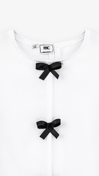Купить Блуза однотонная для девочки MyChance 2599 116 см Белый Артикул: 2000999174728 Фото №8