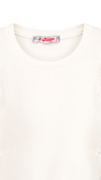 Купити Блуза трикотажна для дівчинки Aura Style 861 116 см Молочний Артикул: 2000999197895 Фото №7