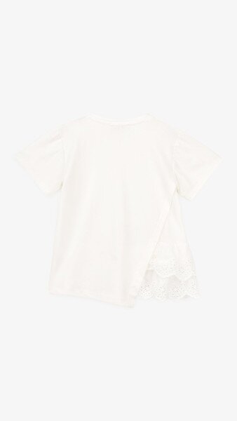 Купить Блуза трикотажная для девочки Aura Style 864 116 см Молочный Артикул: 2000999197796 Фото №8
