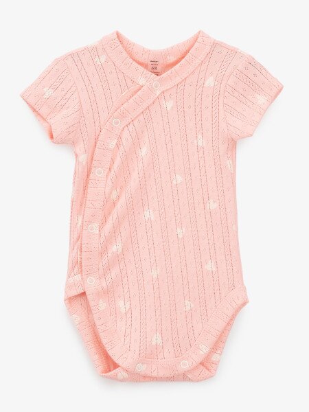 Купить Боди для малышей "Pink hearts" 904375 56 см Розовый Артикул: 4821184412047 Фото №1