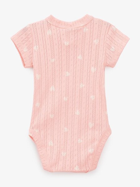 Купить Боди для малышей "Pink hearts" 904375 56 см Розовый Артикул: 4821184412047 Фото №4