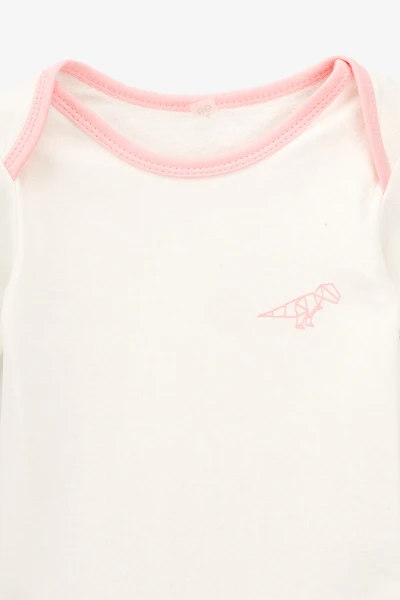 Купить Боди-лодочка для малышей Baby Life 3-05 68 см Молочный Артикул: 2000990834096 Фото №2