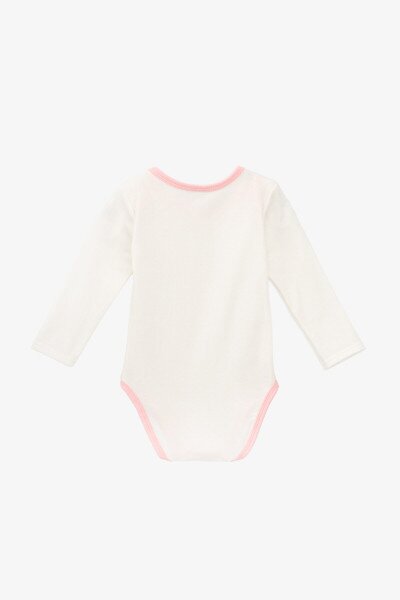 Купить Боди-лодочка для малышей Baby Life 3-05 68 см Молочный Артикул: 2000990834096 Фото №5