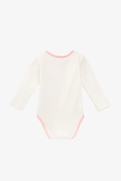 Купить Боди-лодочка для малышей Baby Life 3-05 68 см Молочный Артикул: 2000990834096 Фото №5