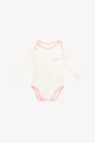 Купить Боди-лодочка для малышей Baby Life 3-05 68 см Молочный Артикул: 2000990834096 Фото №1