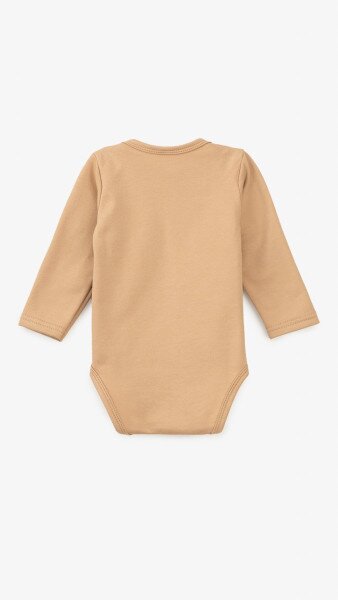 Купить Боди-лодочка для мальчика Baby Life 309 68 см Бежевый Артикул: 2000999322365 Фото №5