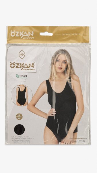 Купить Боди-майка женская OZKAN 26599 XL Черный Артикул: 2000999405464 Фото №5