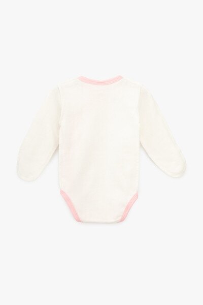 Купить Боди на запах Baby Life 3-06 62 см Розовый Артикул: 2000990859051 Фото №5