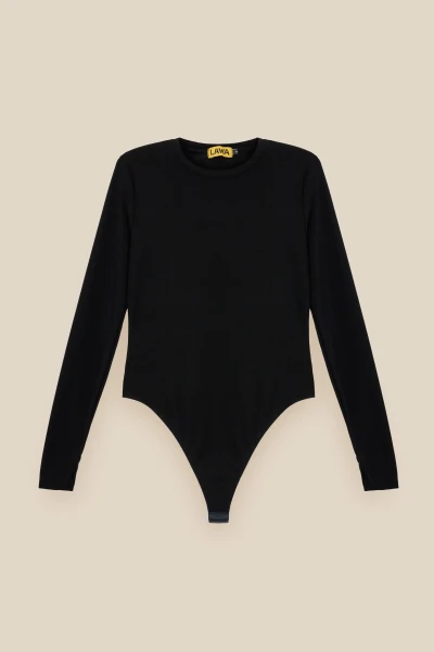 Боди однотонный женский LAWA WBC02452 XL Черный  Фото №9