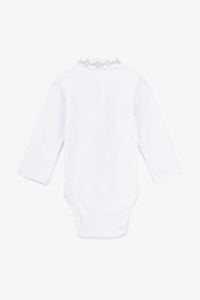 Купить Боди-вышиванка для малышей Baby Life Вышивка серый 56 см Белый Артикул: 2000991071636 Фото №5