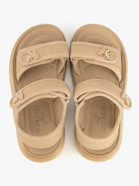 Купить Босоножки для девочки N130-2K 26 Бежевый Артикул: 2000999603570 Фото №7