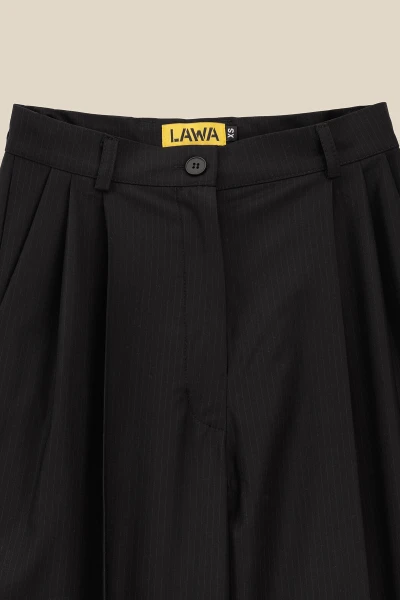 Купити Штани палаццо з візерунком жіночі LAWA WTC02336 XL Чорний Артикул: 2000990770905 Фото №8