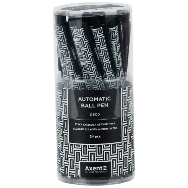 Купить Ручка шариковая автоматическая Deco Axent AB1092-05-A Синий Артикул: 4063276044136 Фото №2