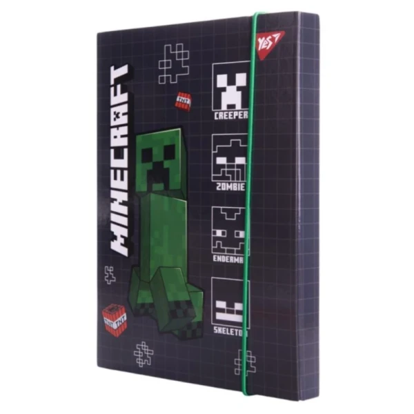 Купити Папка для зошитів Yes "Minecraft" 500243 В5 Різнокольоровий Артикул: 5056574450098 Фото №1