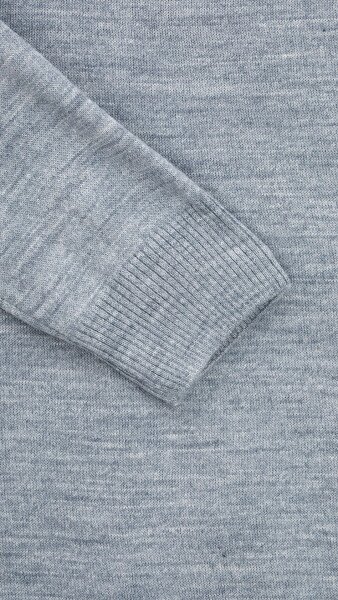 Купить Джемпер однотонный мужской GENUA G01205-0002 XL Джинсовый Артикул: 2000999471377 Фото №9