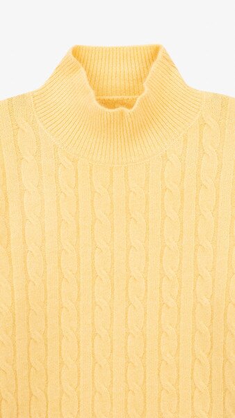 Купить Джемпер однотонный женский 04 One Size Бежевый Артикул: 2000999165948 Фото №8